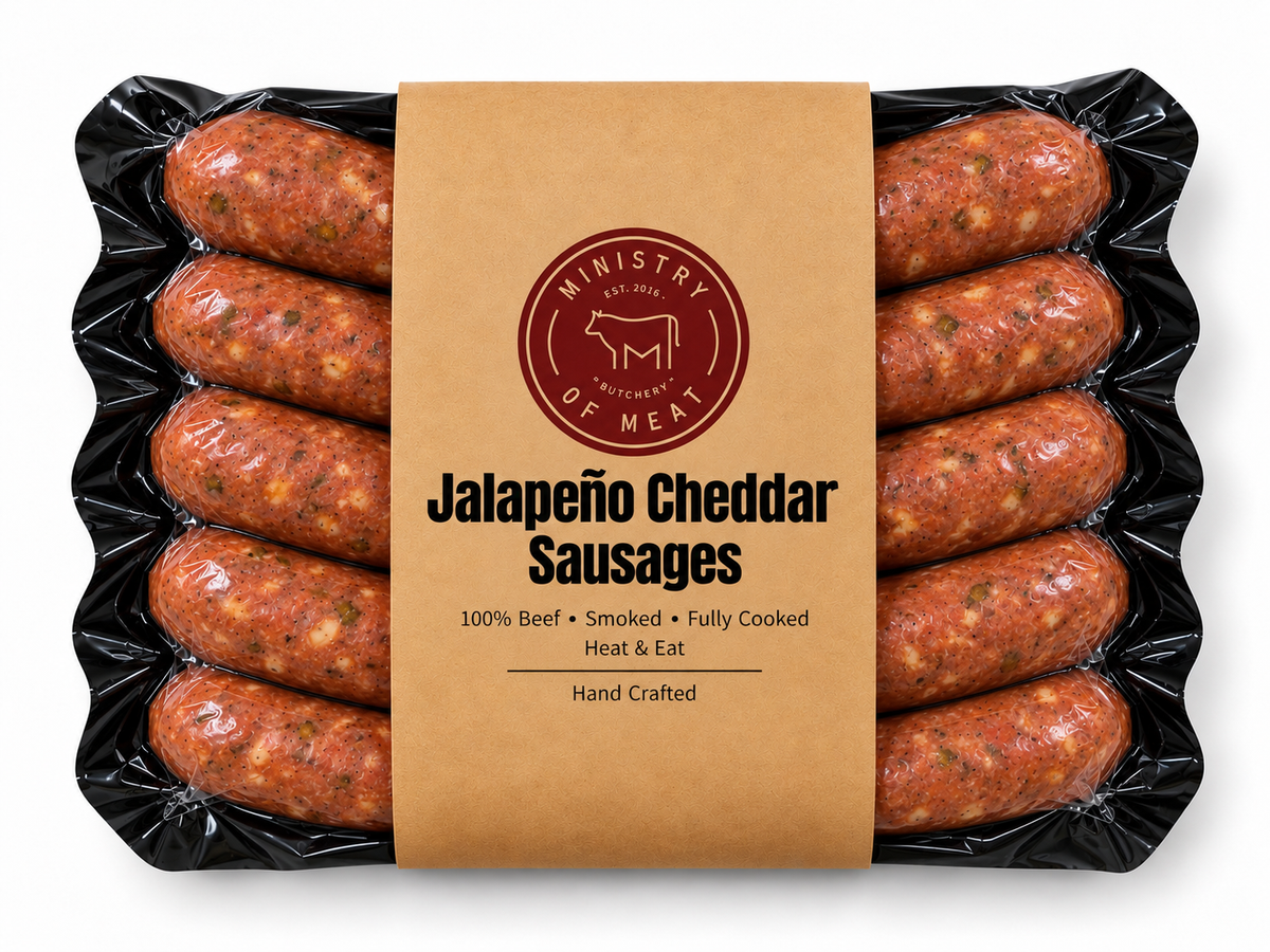 Jalapeño Cheddar Sausages (Pack of 5)
